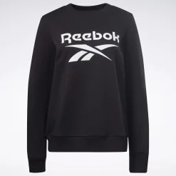 Loungewear|Reebok Loungewear Identity Big Logo Fleece Crew Sweatshirt
