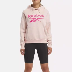 Loungewear|Reebok Loungewear Identity Big Logo Fleece Hoodie
