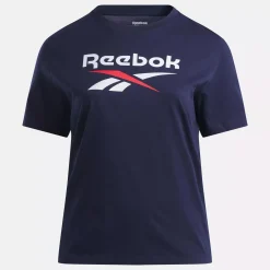 Tops & T-Shirts|Reebok Tops & T-Shirts Identity Big Logo T-Shirt (Plus Size)