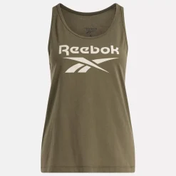 Tank Tops|Reebok Tank Tops Identity Big Logo Tank Top