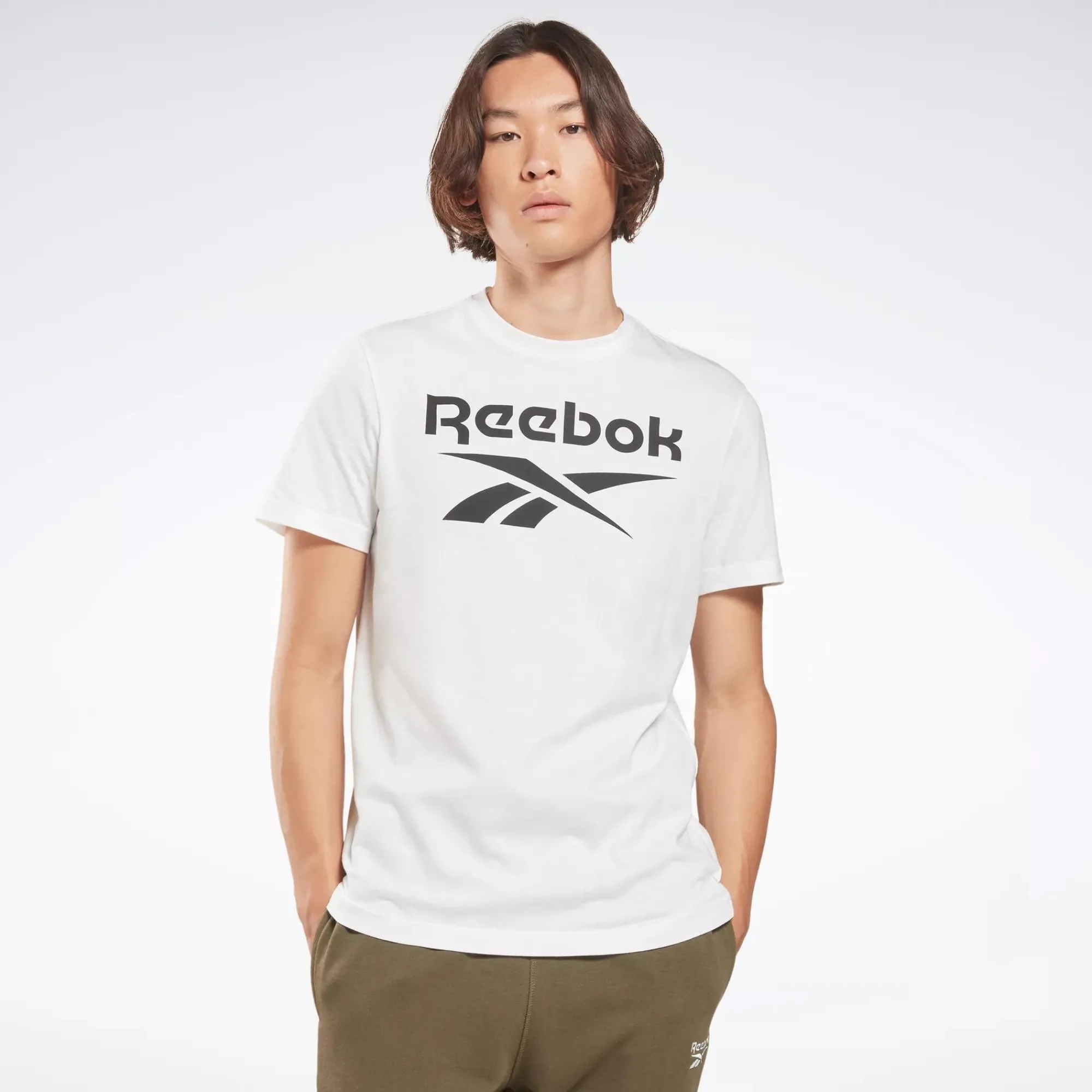 Tops & T-Shirts|Reebok Tops & T-Shirts Identity Big Logo T-Shirt