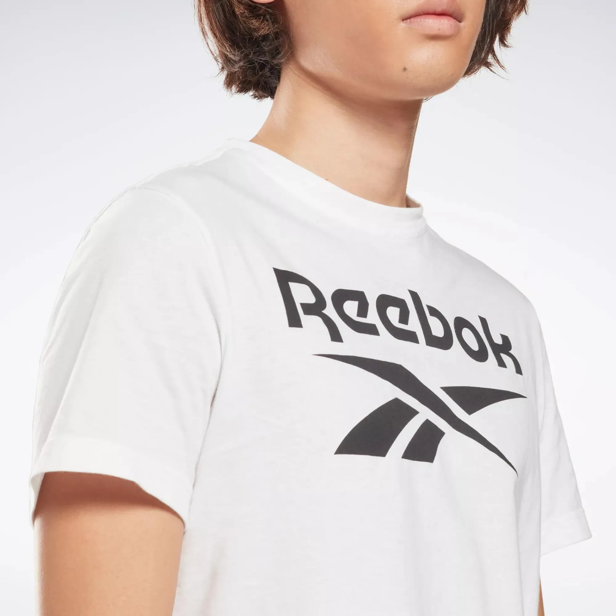 Tops & T-Shirts|Reebok Tops & T-Shirts Identity Big Logo T-Shirt