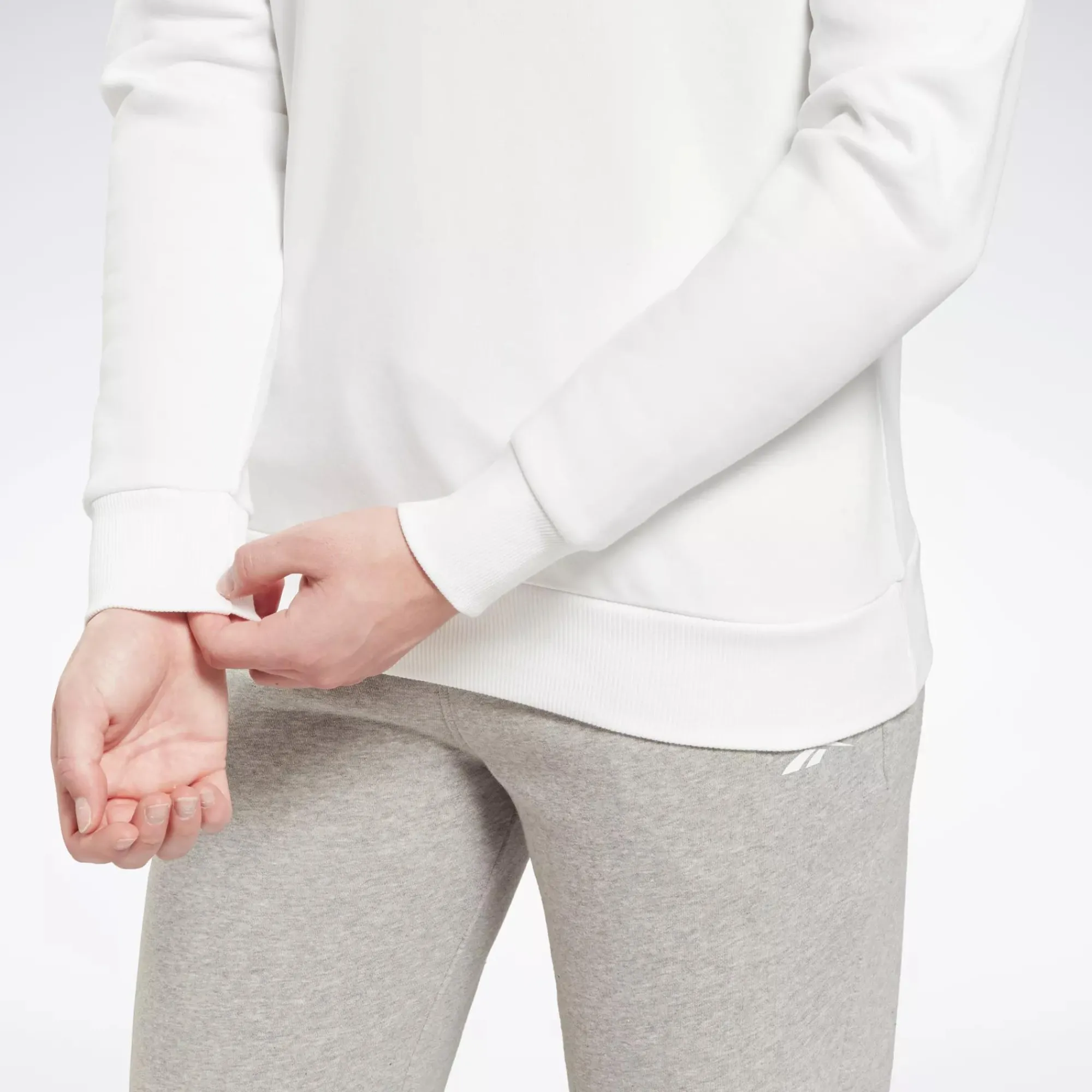 Hoodies & Sweatshirts|Reebok Hoodies & Sweatshirts Identity Big Logo Fleece Crew Sweatshirt