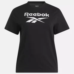 Tops & T-Shirts|Reebok Tops & T-Shirts Identity Big Logo T-Shirt (Plus Size)