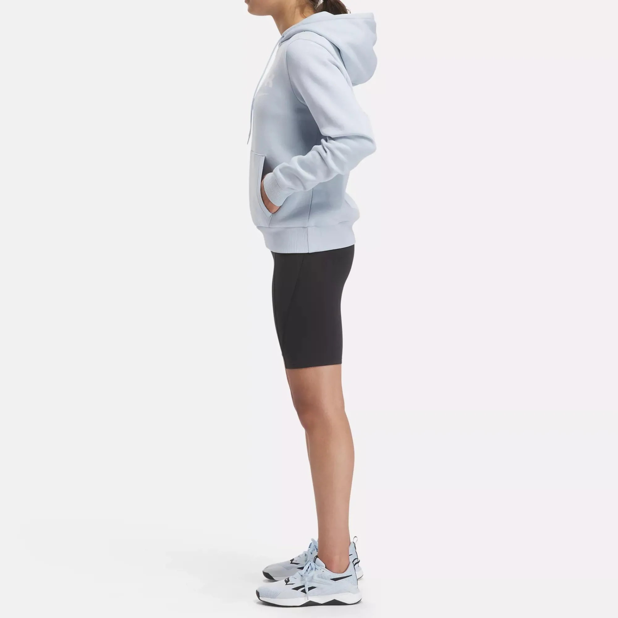 Loungewear|Reebok Loungewear Identity Big Logo Fleece Hoodie