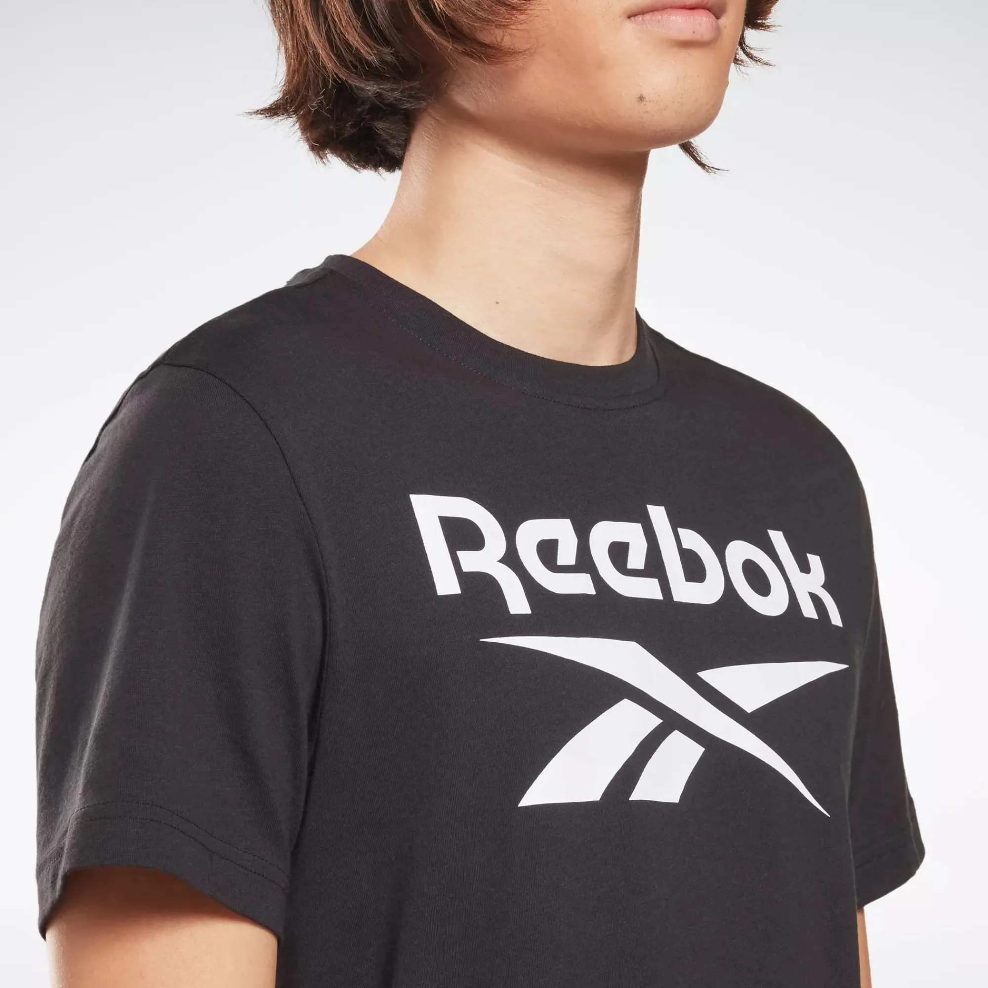 Tops & T-Shirts|Reebok Tops & T-Shirts Identity Big Logo T-Shirt