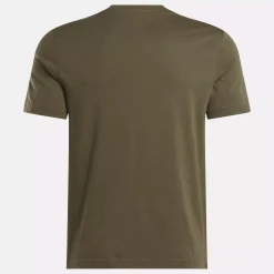 Tops & T-Shirts|Reebok Tops & T-Shirts Identity Big Stacked Logo T-Shirt