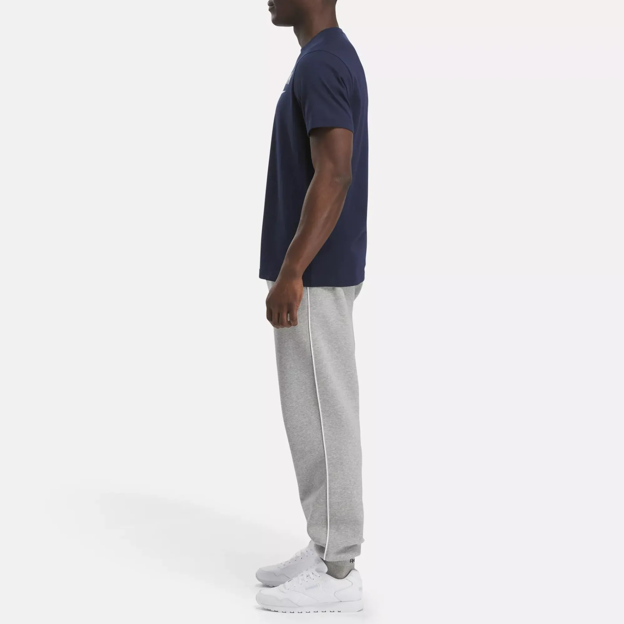 Tops & T-Shirts|Reebok Tops & T-Shirts Identity Big Stacked Logo T-Shirt