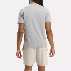 Tops & T-Shirts|Reebok Tops & T-Shirts Identity Big Stacked Logo T-Shirt