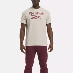 Tops & T-Shirts|Reebok Tops & T-Shirts Identity Big Stacked Logo T-Shirt