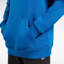 Hoodies & Sweatshirts|Reebok Hoodies & Sweatshirts Identity Fleece Stacked Logo Pullover Hoodie