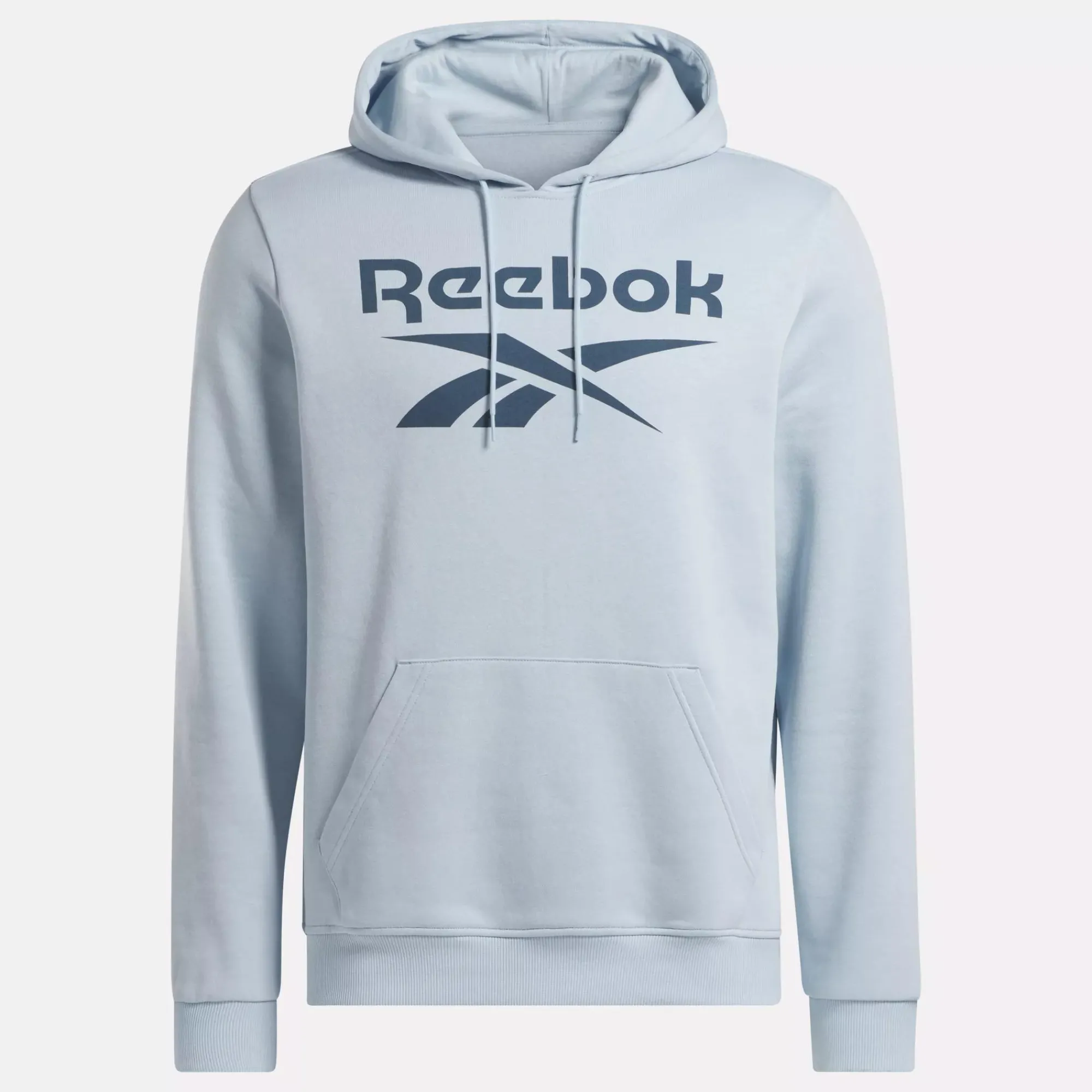 Hoodies & Sweatshirts|Reebok Hoodies & Sweatshirts Identity Fleece Stacked Logo Pullover Hoodie