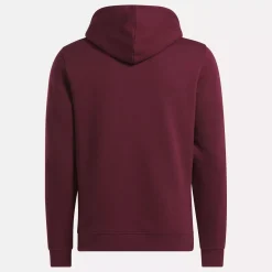 Hoodies & Sweatshirts|Reebok Hoodies & Sweatshirts Identity Fleece Stacked Logo Pullover Hoodie