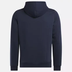 Hoodies & Sweatshirts|Reebok Hoodies & Sweatshirts Identity Fleece Stacked Logo Pullover Hoodie