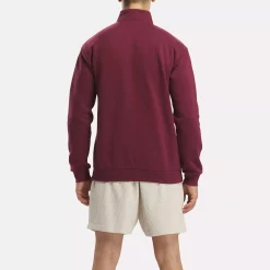 Hoodies & Sweatshirts|Reebok Hoodies & Sweatshirts Identity Left Chest Quarter-Zip Sweatshirt