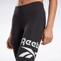 Leggings & Tights|Reebok Leggings & Tights Identity Logo Leggings