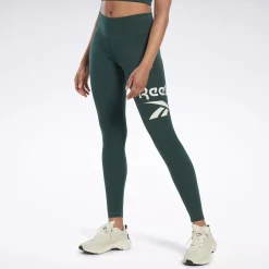 Leggings & Tights|Reebok Leggings & Tights Identity Logo Leggings