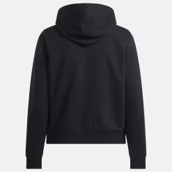 Loungewear|Reebok Loungewear Identity Small Logo Fleece Full-Zip Sweatshirt (Plus Size)