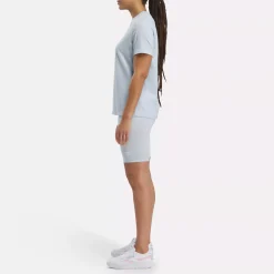 Shorts|Reebok Shorts Identity Small Logo Cotton Bike Short