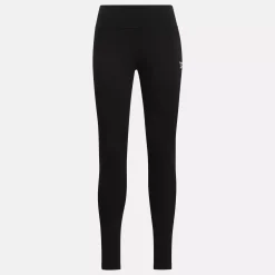 Leggings & Tights|Reebok Leggings & Tights Identity Small Logo Cotton Leggings