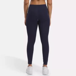 Leggings & Tights|Reebok Leggings & Tights Identity Small Logo Cotton Leggings
