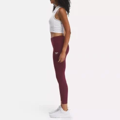 Leggings & Tights|Reebok Leggings & Tights Identity Small Logo Cotton Leggings