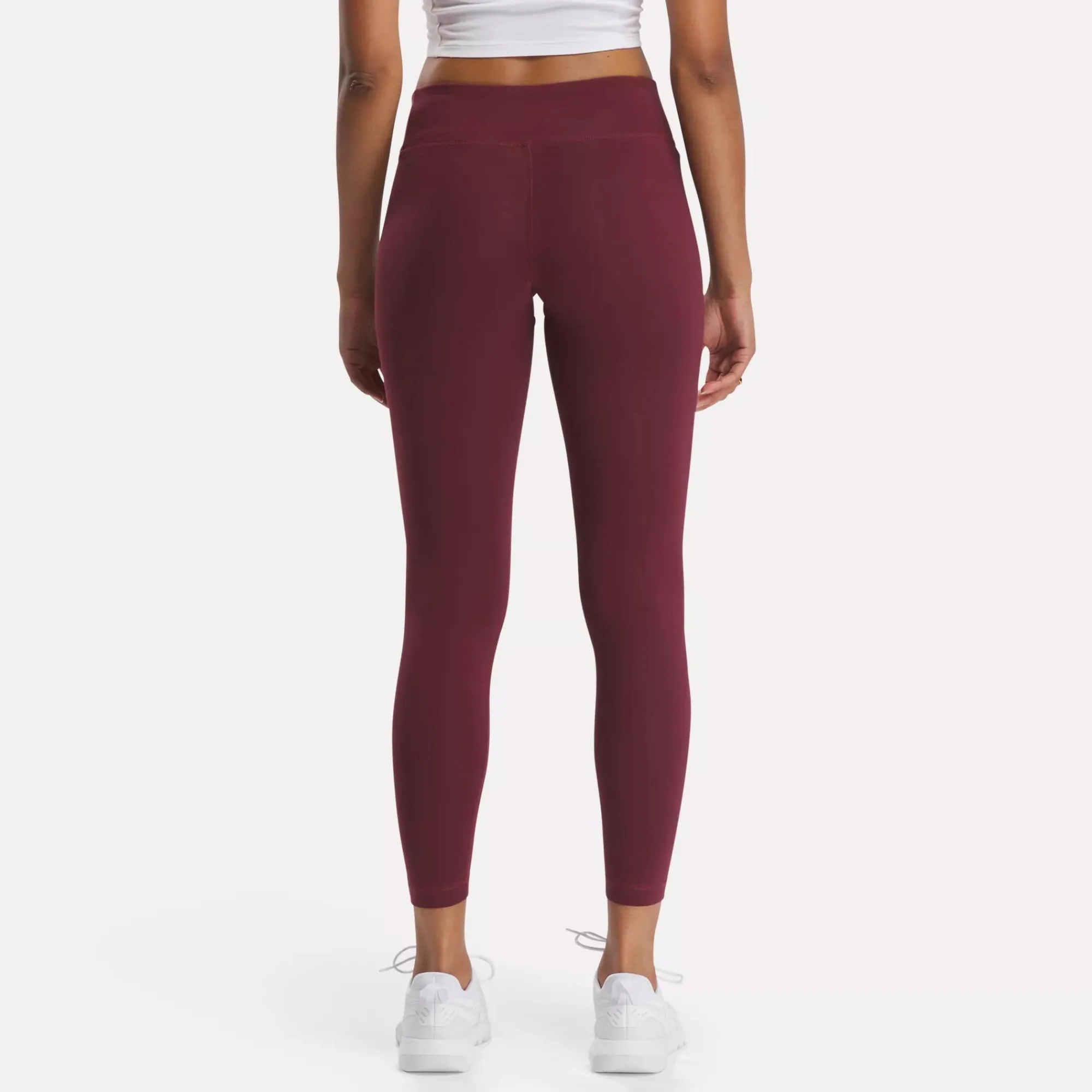 Leggings & Tights|Reebok Leggings & Tights Identity Small Logo Cotton Leggings