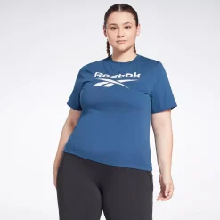 Tops & T-Shirts|Reebok Tops & T-Shirts Identity T-Shirt (Plus Size)