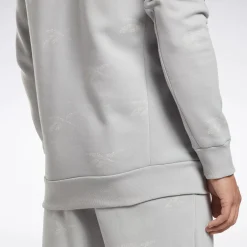 Hoodies & Sweatshirts|Reebok Hoodies & Sweatshirts Identity Vector Fleece Crew Sweatshirt