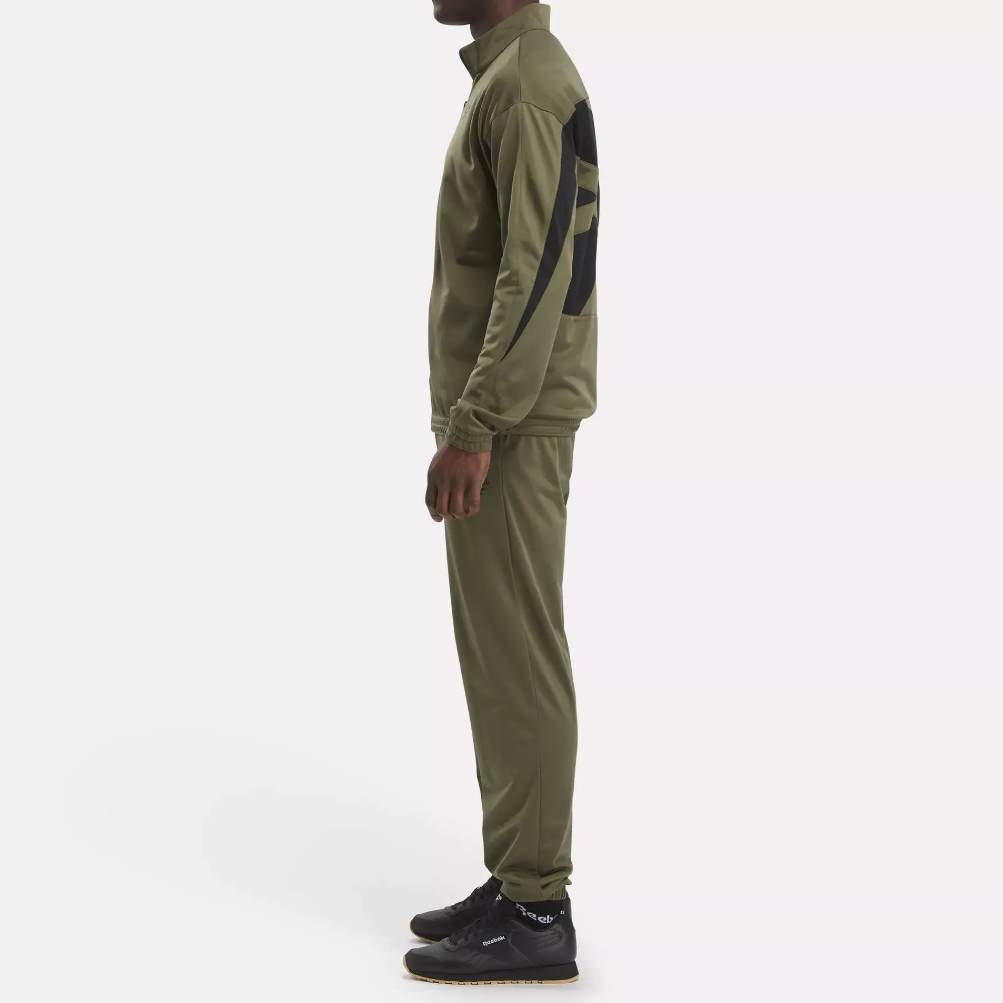 Jackets|Reebok Jackets Identity Vector Knit Track Jacket