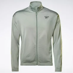 Jackets|Reebok Jackets Identity Vector Knit Track Jacket