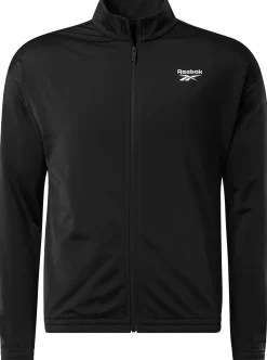 Jackets|Reebok Jackets Identity Vector Knit Track Jacket