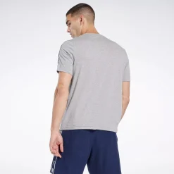 Tops & T-Shirts|Reebok Tops & T-Shirts Identity Vector Tape T-Shirt