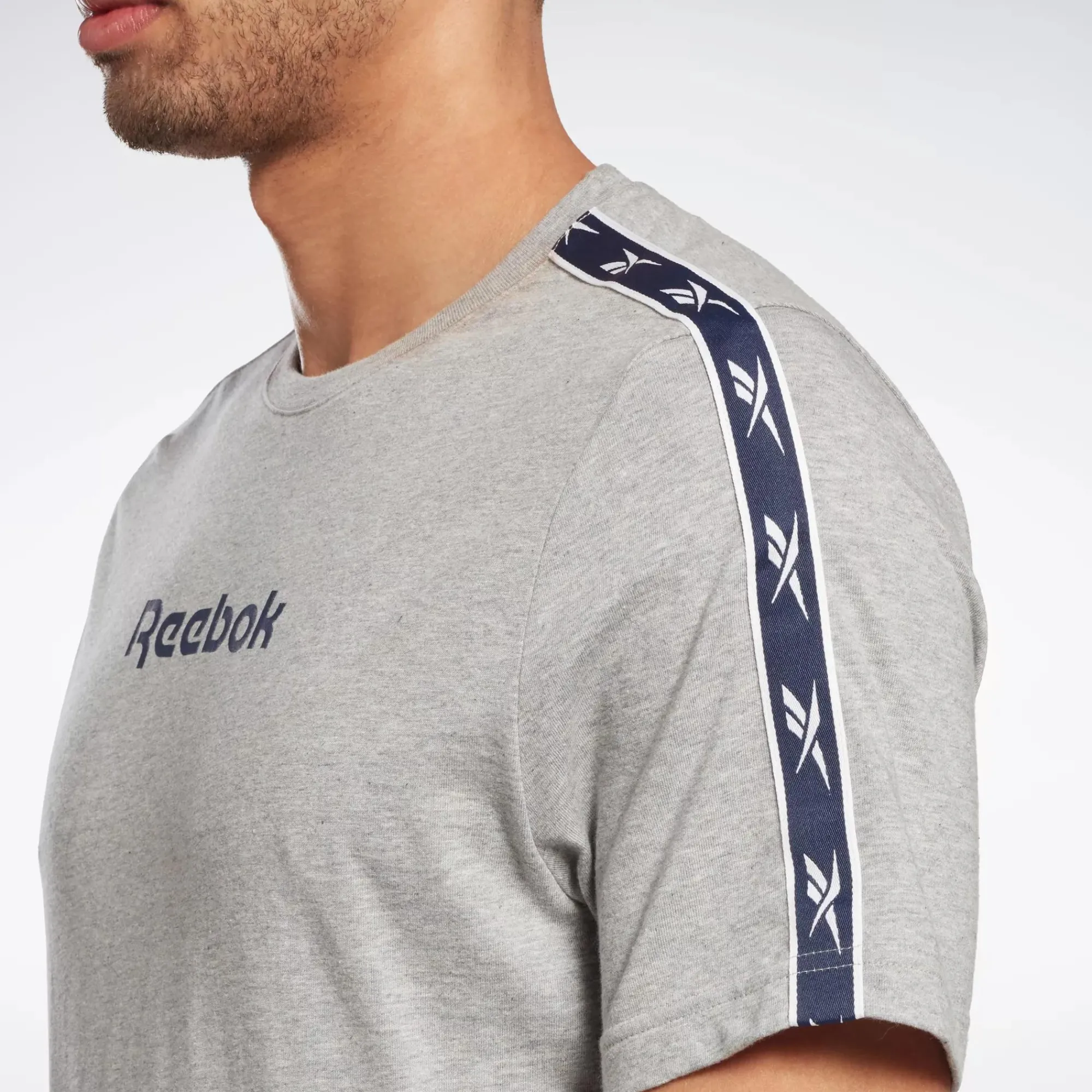 Tops & T-Shirts|Reebok Tops & T-Shirts Identity Vector Tape T-Shirt