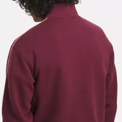 Hoodies & Sweatshirts|Reebok Hoodies & Sweatshirts Identity Vintage Sport Quarter-Zip Sweatshirt