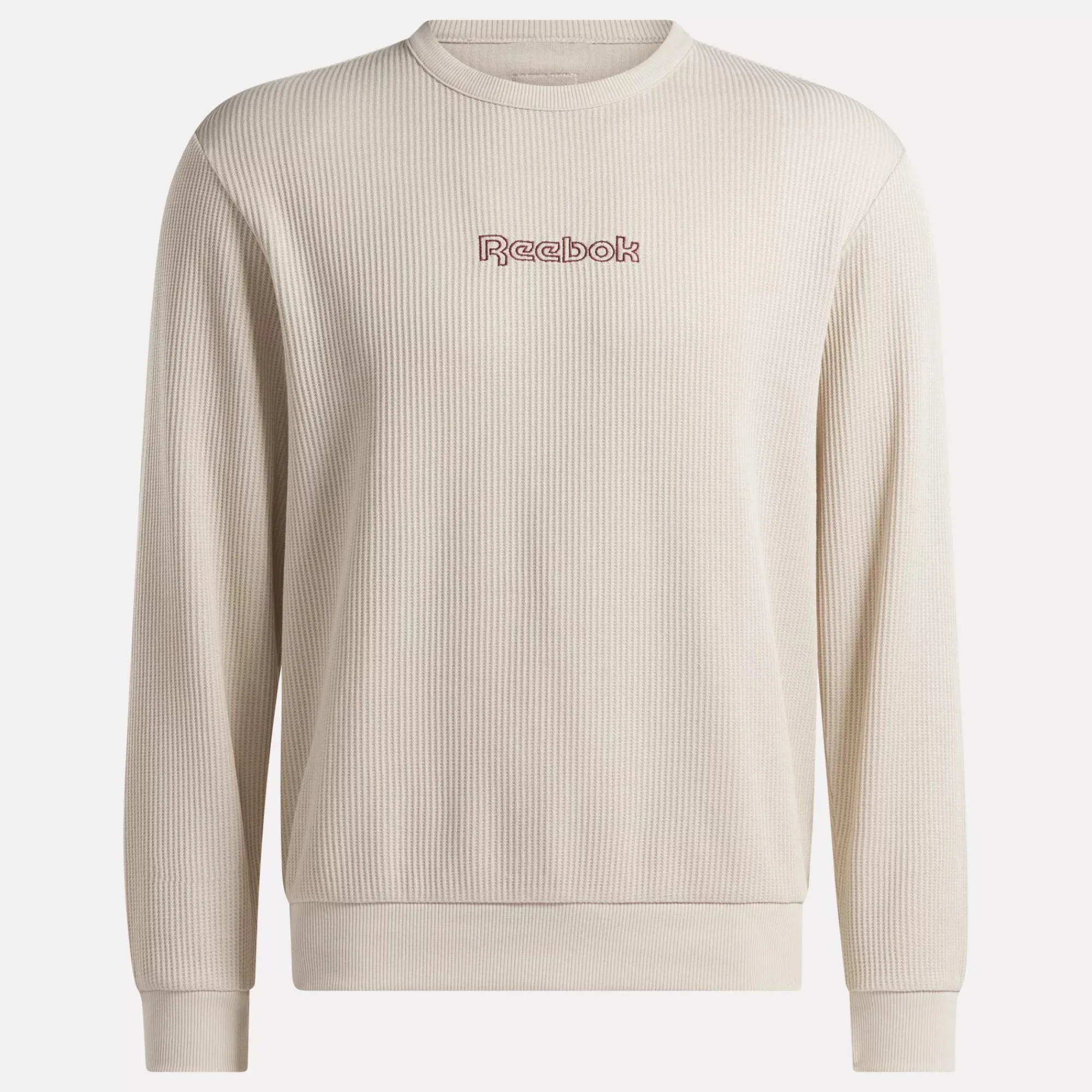 Hoodies & Sweatshirts|Reebok Hoodies & Sweatshirts Identity Vintage Sport Waffle Crew Sweatshirt