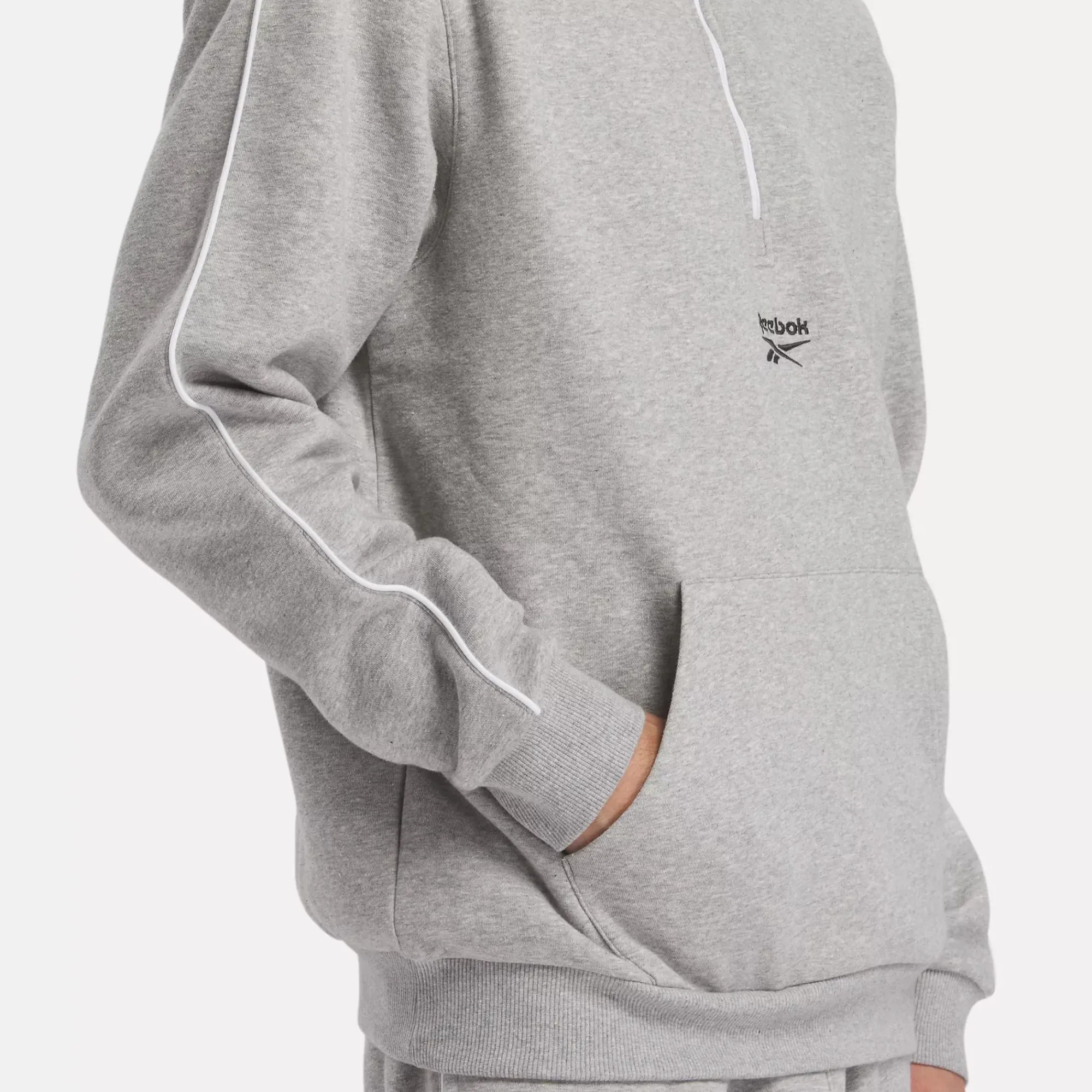 Hoodies & Sweatshirts|Reebok Hoodies & Sweatshirts Identity Vintage Sport Quarter-Zip Sweatshirt