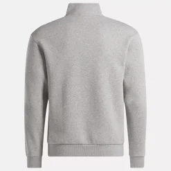 Hoodies & Sweatshirts|Reebok Hoodies & Sweatshirts Identity Vintage Sport Quarter-Zip Sweatshirt