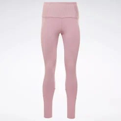 Leggings & Tights|Reebok Leggings & Tights Rib High-Rise Leggings