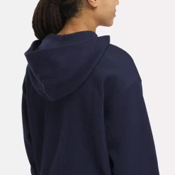 Loungewear|Reebok Loungewear Rie Waffle Full-Zip Hoodie