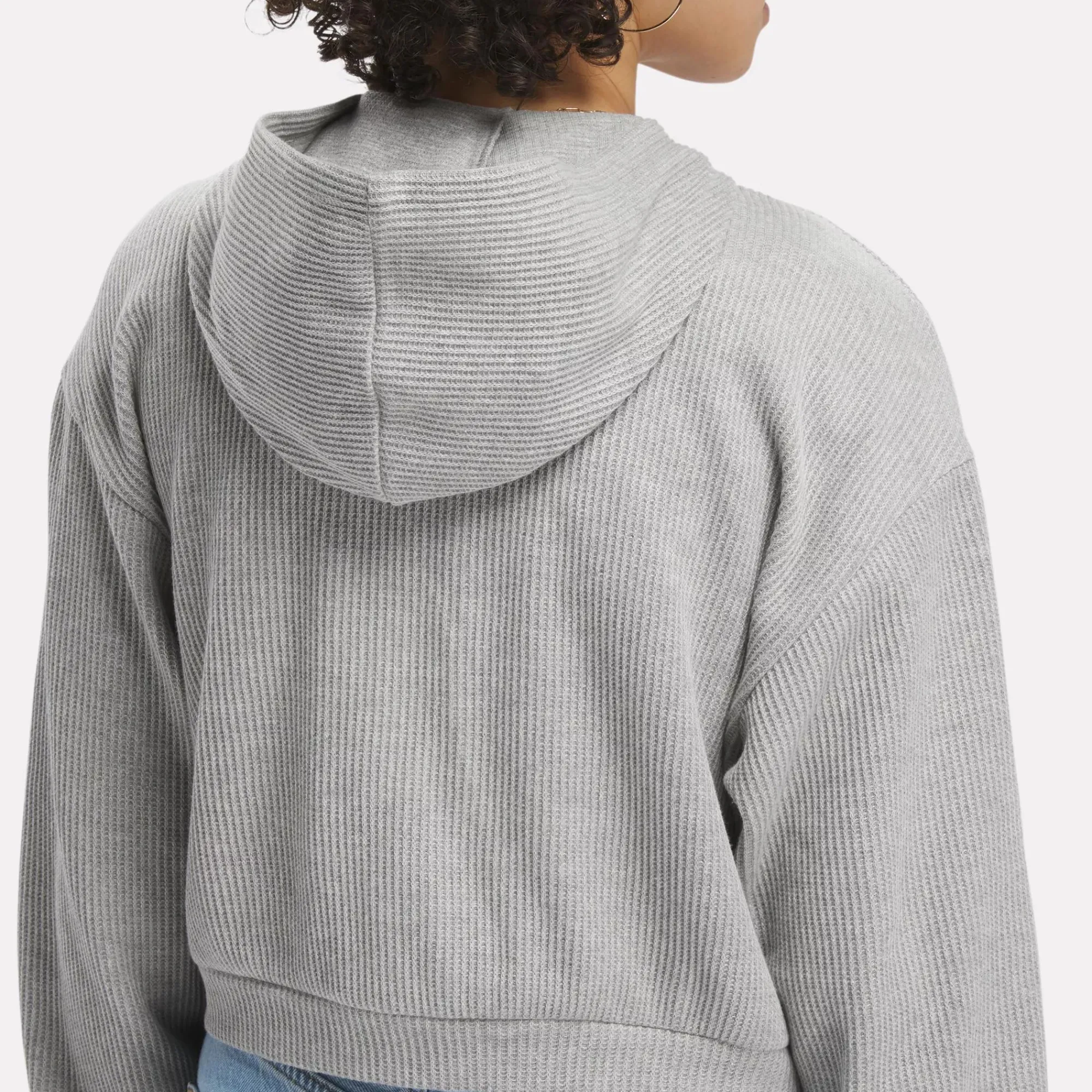 Loungewear|Reebok Loungewear Rie Waffle Full-Zip Hoodie