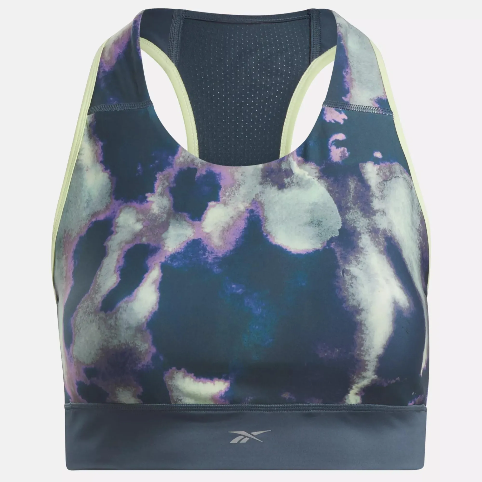 Sports Bras|Reebok Sports Bras Running Allover Print Bra (Plus Size)
