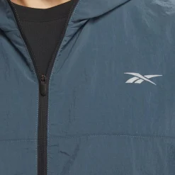 Jackets|Reebok Jackets Running Hooded Jacket