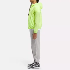 Jackets|Reebok Jackets Running Hooded Jacket