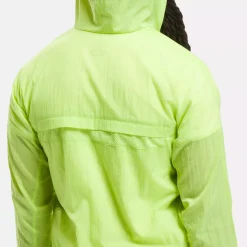 Jackets|Reebok Jackets Running Hooded Jacket