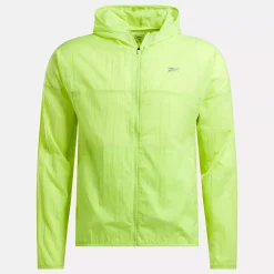 Jackets|Reebok Jackets Running Hooded Jacket