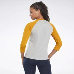 Tops & T-Shirts|Reebok Tops & T-Shirts Workout Ready Baseball T-Shirt