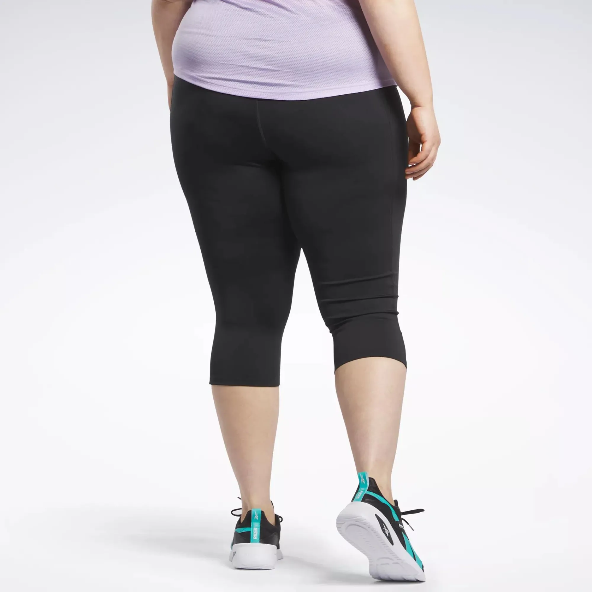 Leggings & Tights|Reebok Leggings & Tights Workout Ready Basic Capri Leggings (Plus Size)