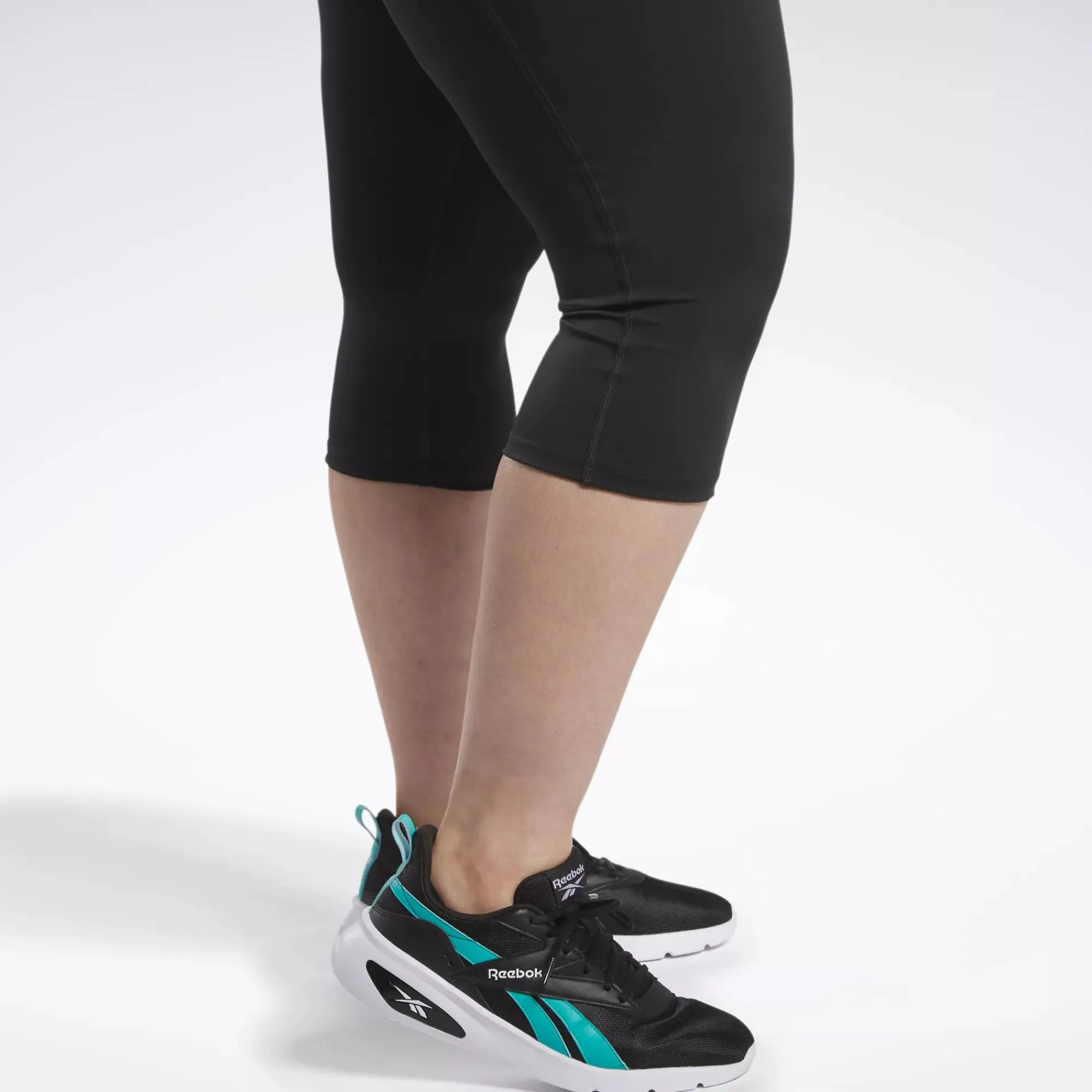 Leggings & Tights|Reebok Leggings & Tights Workout Ready Basic Capri Leggings (Plus Size)