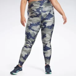 Leggings & Tights|Reebok Leggings & Tights Workout Ready Camo Print Leggings (Plus Size)